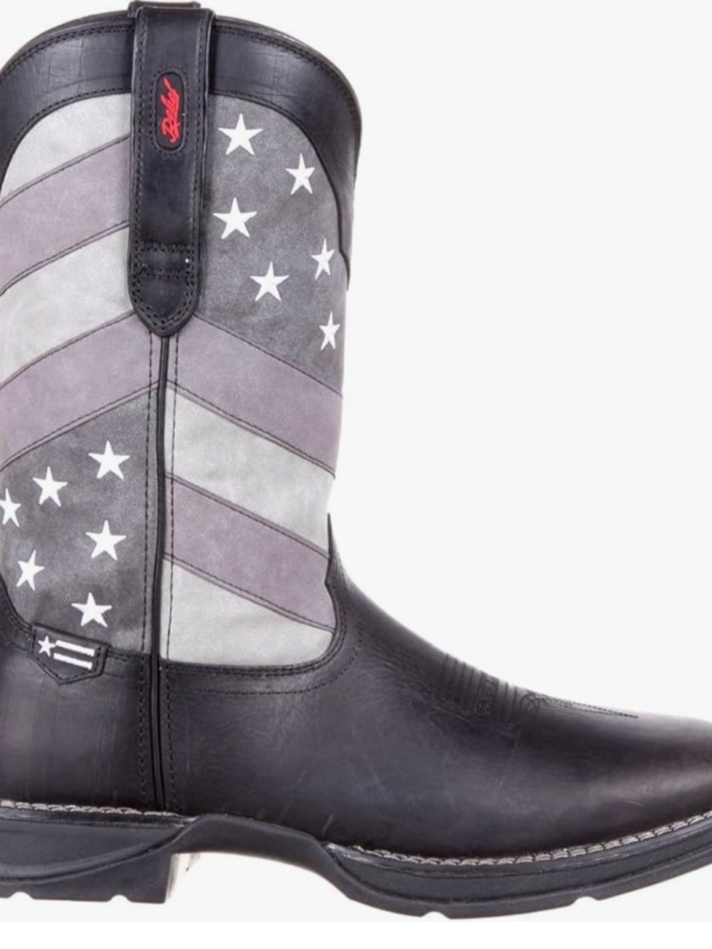 Rebel by Durango Faded Black Flag Western Boot DDB0125 Western Boots
